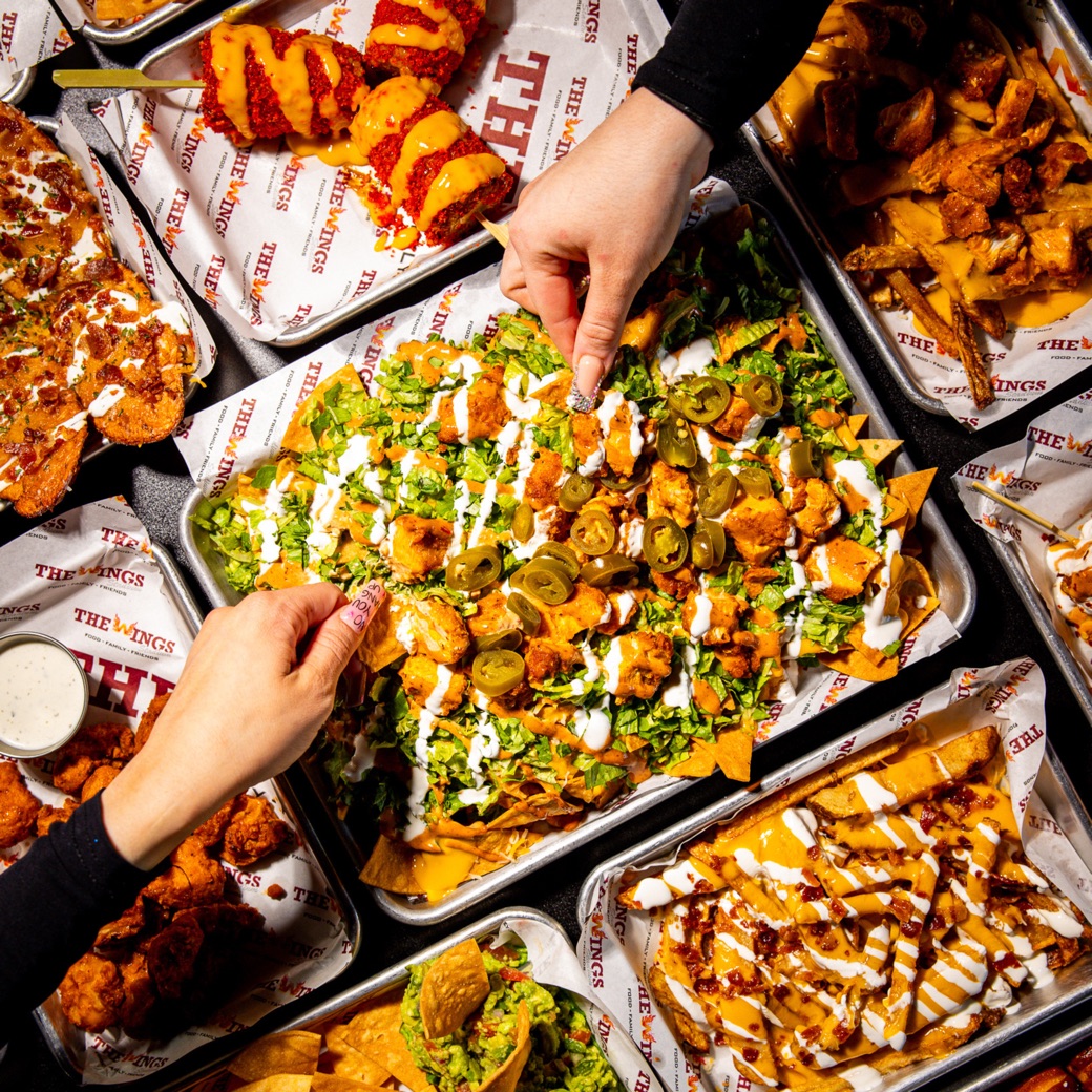 Wings Stadium loaded nachos